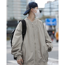 现货春季新款美式潮牌棒球服外套男复古宽松飞行员夹克W7664-P58，男装夹克，星座512-4