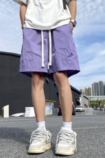 大码新款多巴胺速干短裤夏季薄款休闲宽松五分裤多色K601-P28，男装牛仔裤，星座225-2