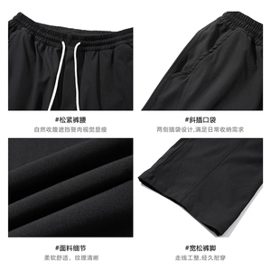 现货秋季新款美式复古褶皱工装裤男宽松直筒休闲裤子-A2231TP38图片