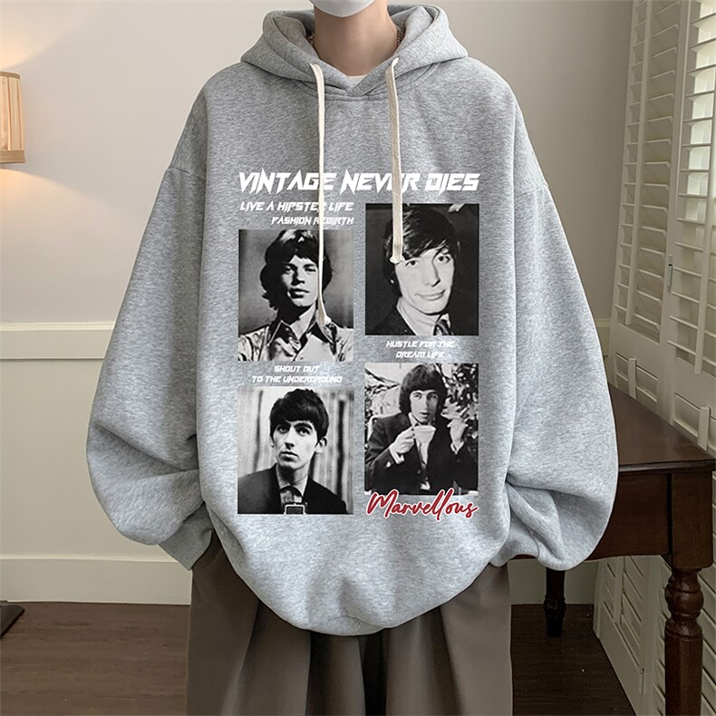 连帽卫衣男大码胖子帽衫大号运动服WY2451-P35,男装卫衣,电商A040