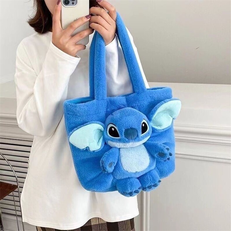 史迪迪手提包25*35cm，德霖毛绒玩具厂