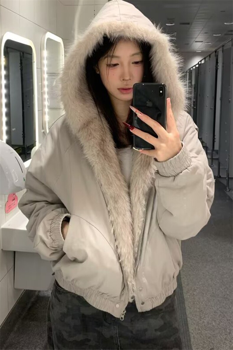 原版帆布面料不掉毛座山雕毛领棉服男外套网络图MY1027-P90,男装棉衣,星座301C-5