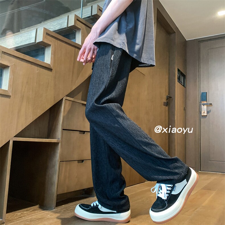 XZ616夏季新款薄款冰丝凉感休闲裤TY842P45控58,男装休闲裤,星座512A（原616）