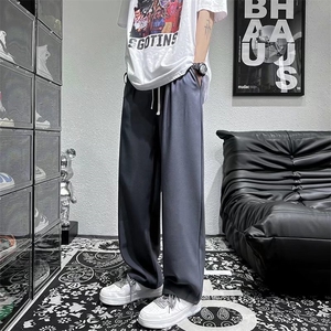 218-1-P27-KK030夏季宽松百搭休闲裤图片
