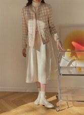 2021新款羊毛小香风/珊瑚粉色系，其它，奥瑾