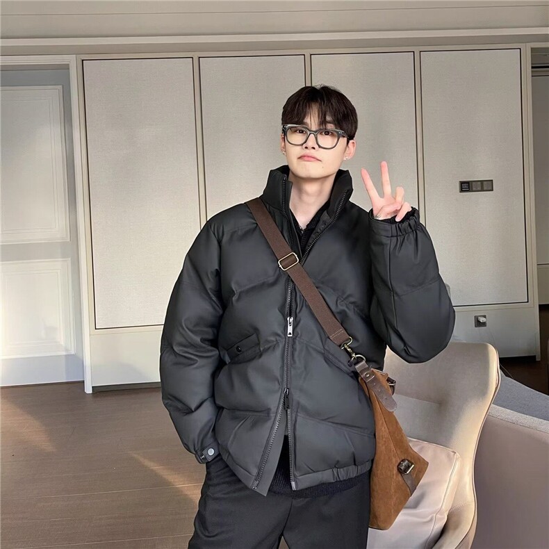 【有货】DW227-P93冬季立领棉衣男女宽松加厚棉袄保暖面包棉服图片