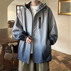 1港风山系防水渐变大码M-5XL夹克男100%聚酯纤维JK77088P85控128，男装夹克，星座226-2