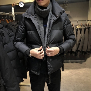 立领棉衣外套男学生大码棉袄情侣装棉服大码.图片