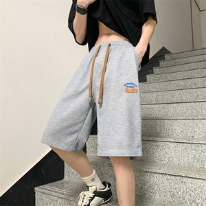 2025夏季新款短裤男刺绣沙滩休闲五分裤男休闲运动中裤 K1074-P26图片