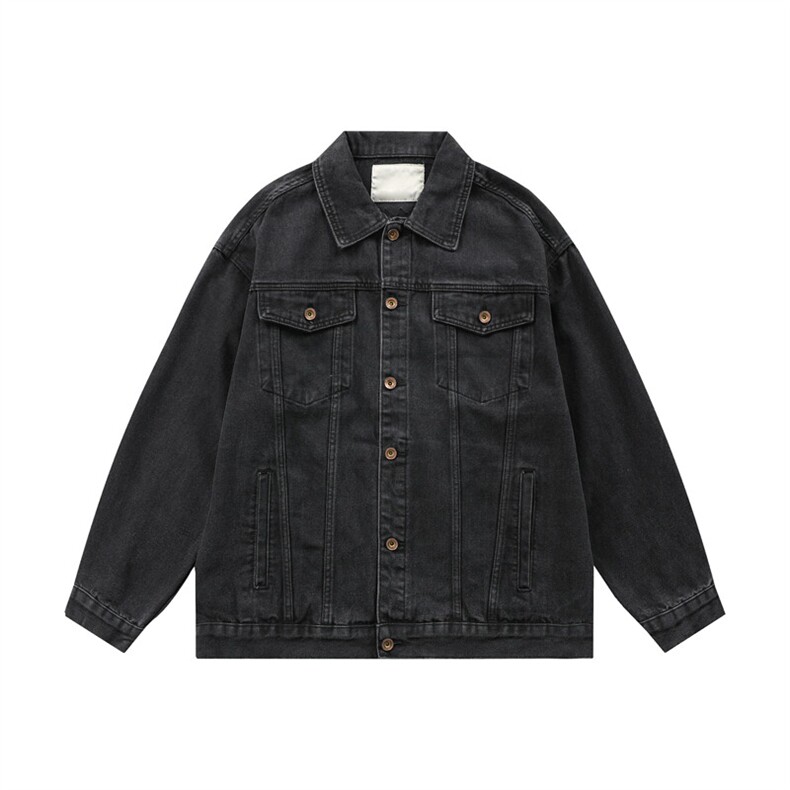 25春季新款工装字母潮流牛仔水洗夹克外套N6826-1/108，男装夹克，星座202-1