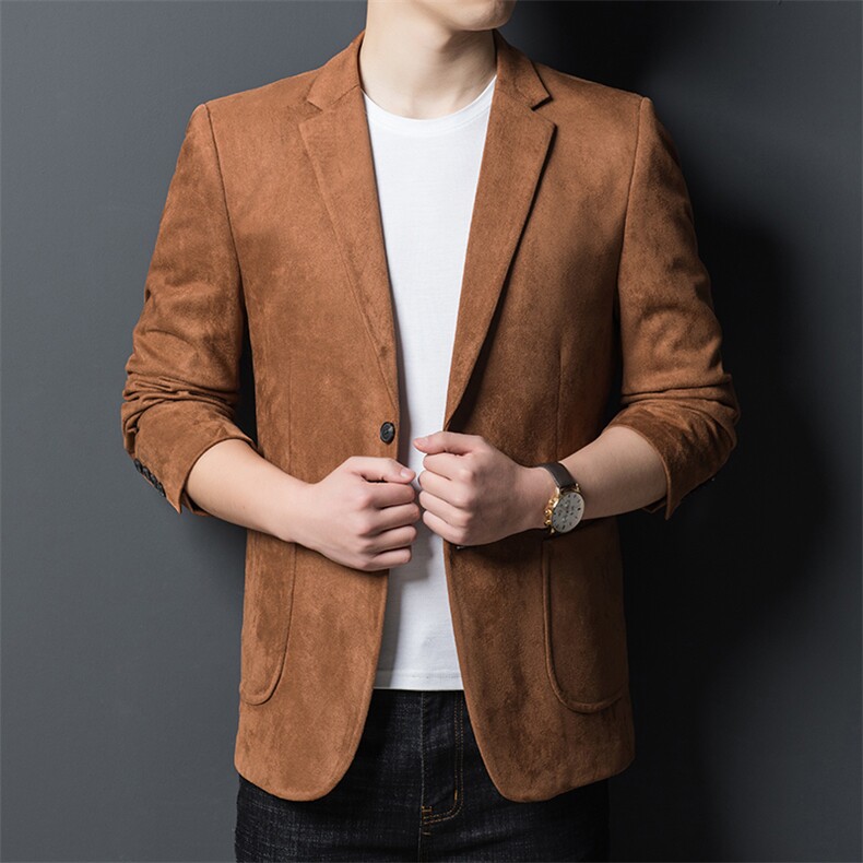 新款春秋季单件西服男商务休闲中年男士2022西装春装单西外套薄款，男装西服，电商B212（原钱塘6029）