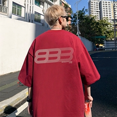 量大优供视频220克美式短袖t恤T3059得物直播有280克品质，男装T恤，电商A486