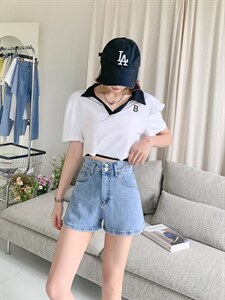 夏季新款-牛仔短裤图片