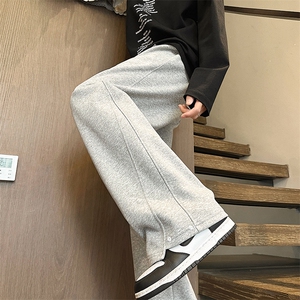 华棉运动裤宽松直筒卫裤 M-4XL K825-1 特P43 控68图片