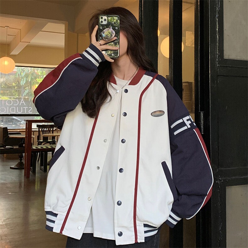 飞行员夹克外套少男女春秋棒球服新款初中高中学生薄款夹克上衣,男装夹克,星座506A