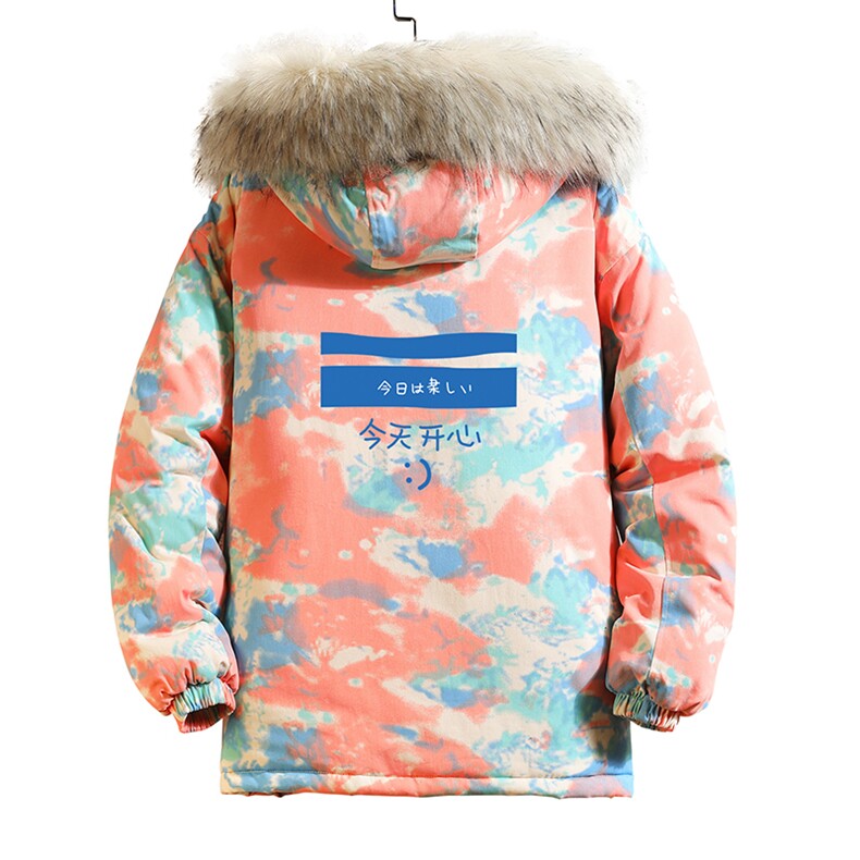 MC49033-P135日系潮衣男大码派克服男工装服外套袄砖墙,男装棉衣,电商A040A
