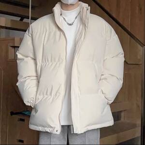 纯色棉服男保暖图片