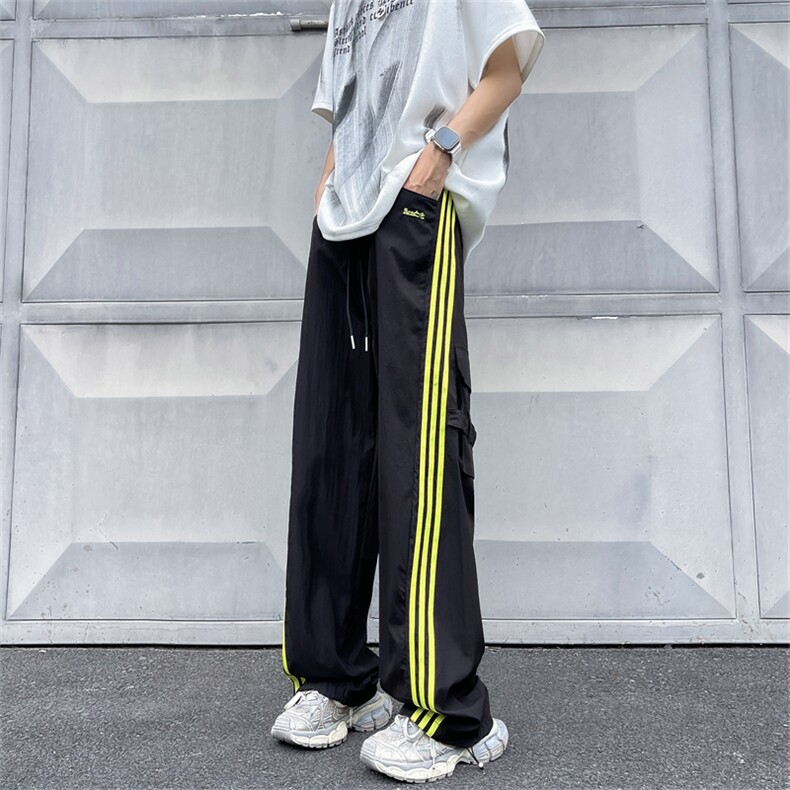夏季新款加厚塔丝隆135克1比1工艺做法宽松阔腿休闲裤ZK3581-P48,男装休闲裤,星座313A(原308A-2)
