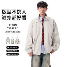 春款现货美式解构夹克男潮牌高街复古百搭外套JK02639-P75，男装夹克，星座308B-2