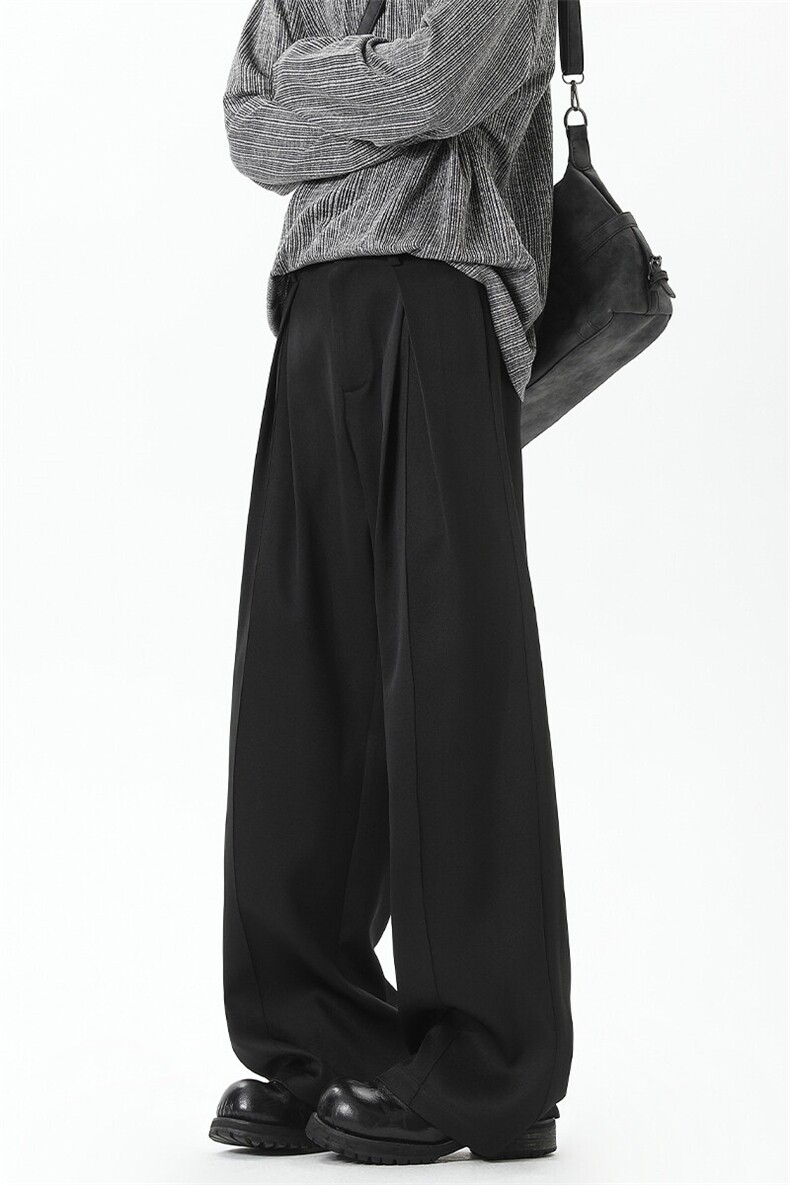 2026春季新款无影墙大码美式宽松西裤M-5XHK25214-特P35,男装西裤,电商A022