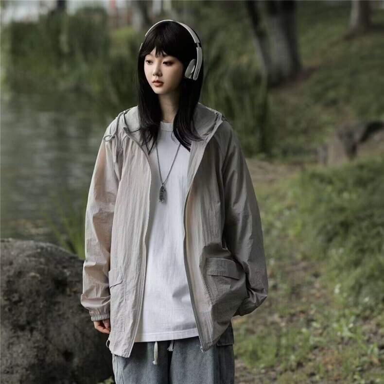 DK9008-P40夏季户外速干防晒衣男宽松轻薄防晒服防紫外线衣外套潮，男装防晒衣，星座603-2