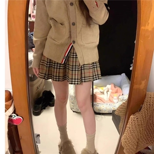 v领毛衣外套女春秋季2024新款韩系穿搭学院风针织开衫上衣图片