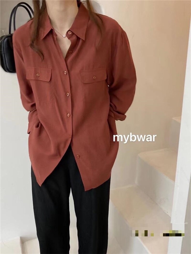 SW/2021秋冬新品衬衫，女装衬衫，雨木其