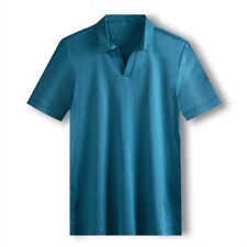 黑色修身亨利领短袖男士夏季Polo衫T恤美式运动健身显肌肉半截袖，男装Polo衫，钱塘6003A(原)4033A