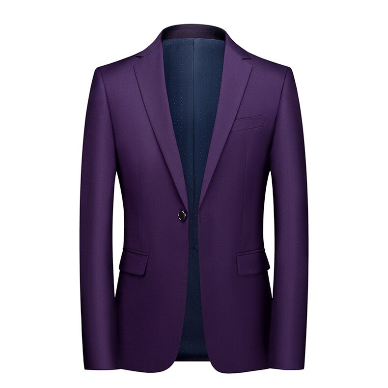 87881-1男士2023年春季新款长袖西服纯色外套免烫西装商务P118,男装西服,电商B360