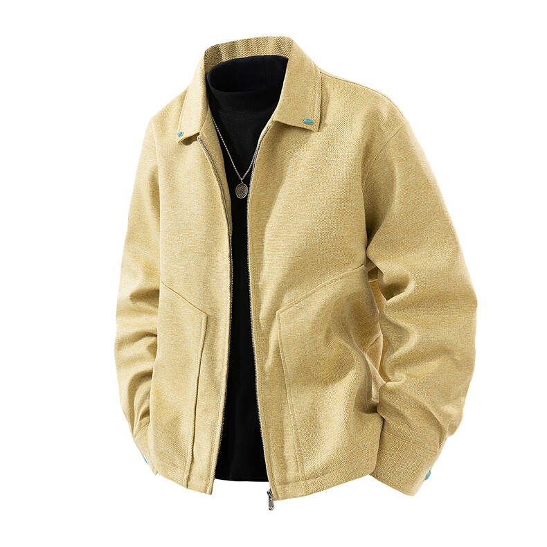 春季新品夹克男潮流翻领工装外套青少年上衣GS9092，男装夹克，星座1206（原A206）