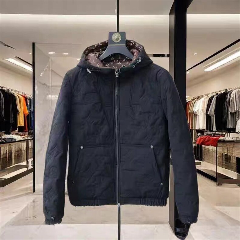 (网图)轻奢连帽棉服休闲保暖夹克棉外套潮牌棉袄313B-JK9928-P90,男装夹克,星座313B