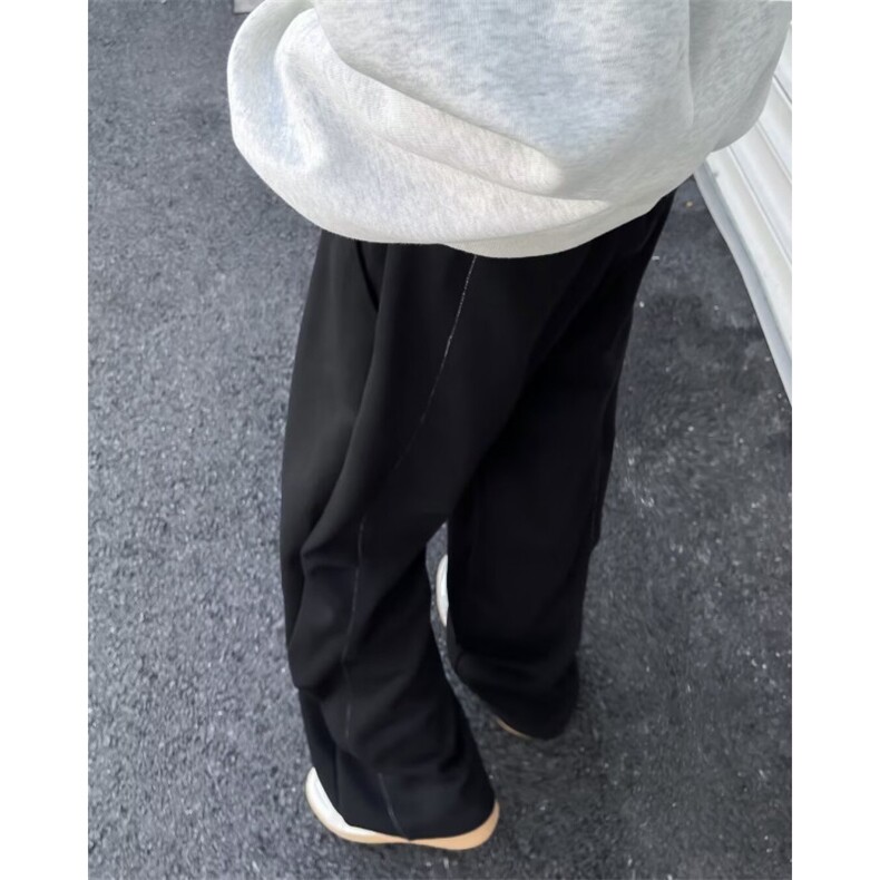2024香蕉阔腿裤直筒美式运动卫裤CK1349-P42,男装休闲裤,星座313A-2