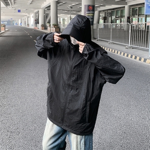 UPF50+透气轻薄连帽外套男女情侣款夏2024户外速干专业钓鱼防晒衣图片