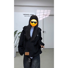 视频截图慎用!图片只做展示大货已到美式大V领连帽卫衣WY78069P65，男装卫衣，星座226-2