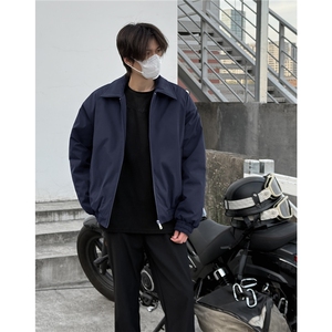 港风2026冬装飞行员夹克棉服厚外套男装冬季宽松翻领棉衣S374特75图片