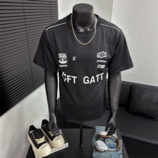 简约原宿潮流慵懒流行新款日系美式街头重磅短袖T恤男夏季，男装T恤，星座506