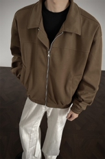 现货A2219P65控108-秋季新款高级感痞帅休闲外套男复古潮流夹克，男装夹克，电商B241