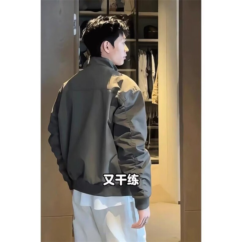 文艺百搭慵懒气质时尚夹克日系新款潮流简约外套513AJK2425P55,男装夹克,星座513A