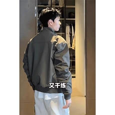 文艺百搭慵懒气质时尚夹克日系新款潮流简约外套513AJK2425P55，男装夹克，星座513A