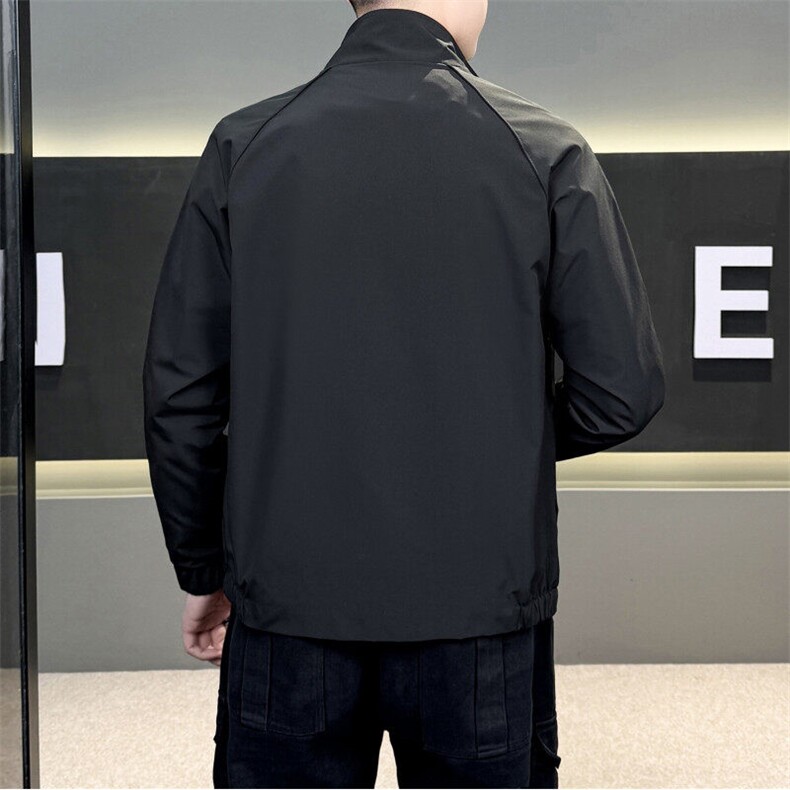 春季夹克上衣立领外套褂子简约轻熟JK8509-P85,男装夹克,星座1012-1