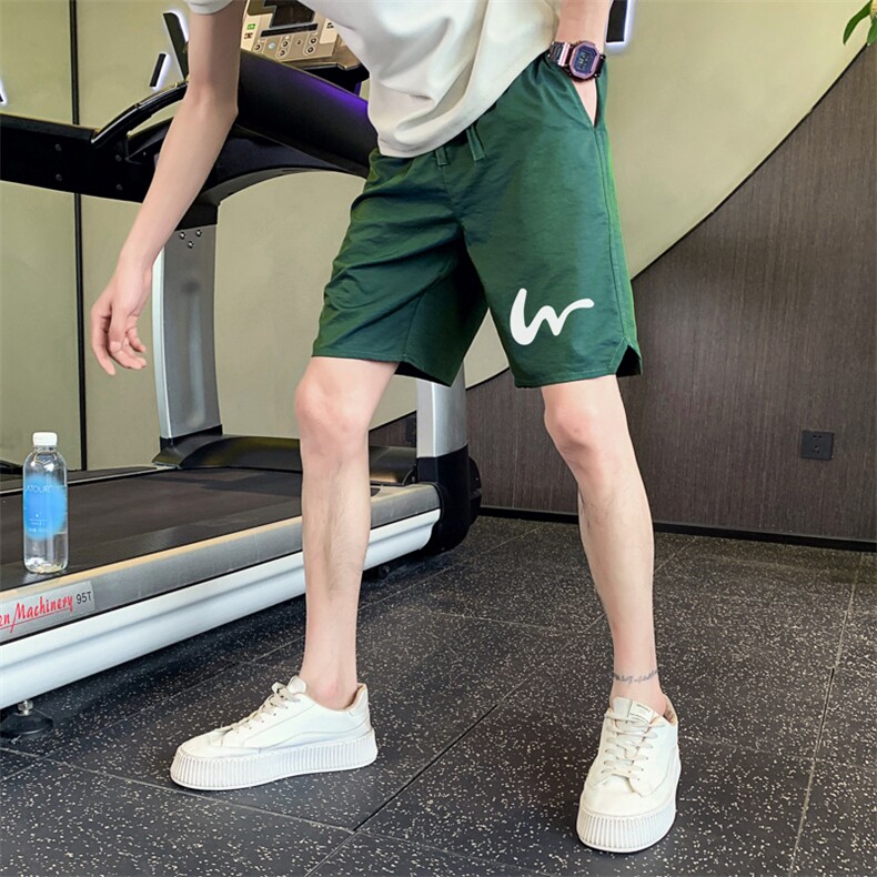 B340 H62133 p40 65 小伙风冰丝冰感超薄短裤男 炫彩五分裤图片