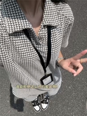 XZ809A/TZTZ03套装P85千鸟格套装，男装休闲套装，星座809A(原222-1)