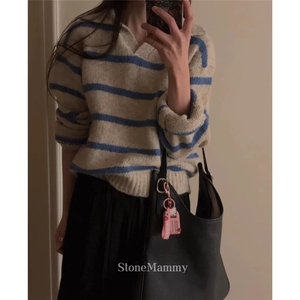 毛衣针织衫,长款棉服搭配女学生图片