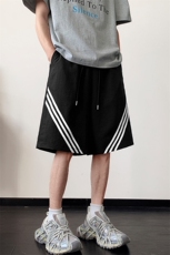 冰丝短裤垂感薄款休闲裤模特红地板图现货C323-1-K621-TP25，男装牛仔裤，电商C323-1