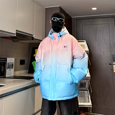 渐变粉蓝色