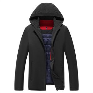 B5505钱塘2020-1冬季男士羽绒服高端90白鸭绒P205图片