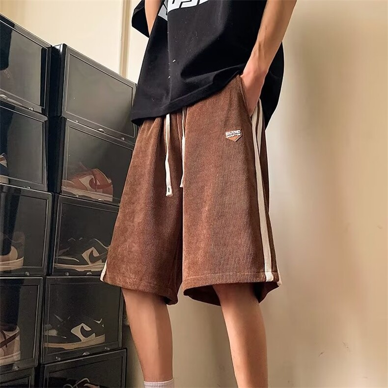 男春夏新款青少年时尚华夫格立体裤头休闲裤DK024P30,男装休闲裤,星座1116-2