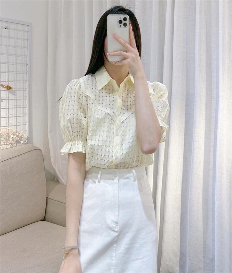 DINOBIENS【现货】夏季新款韩系泡泡袖上衣，其它，迪诺比亚