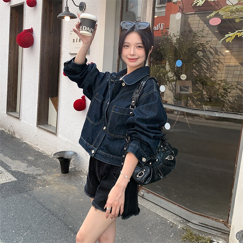 新款 现货主推新款牛仔外套9873-P125-K178图片