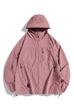 UPF50+有报告凉感轻薄透气宽松大码潮流防晒服DQC659-P48，男装防晒衣，电商B306